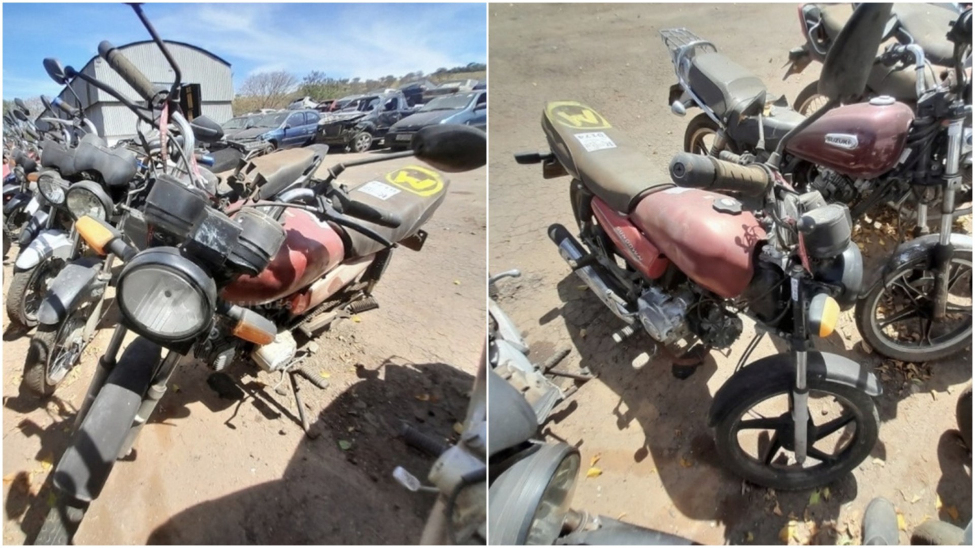 Leilão do Detran-SP tem moto Dafra Super 100 por R$ 450 e Jeep Compass por R$ 25 mil